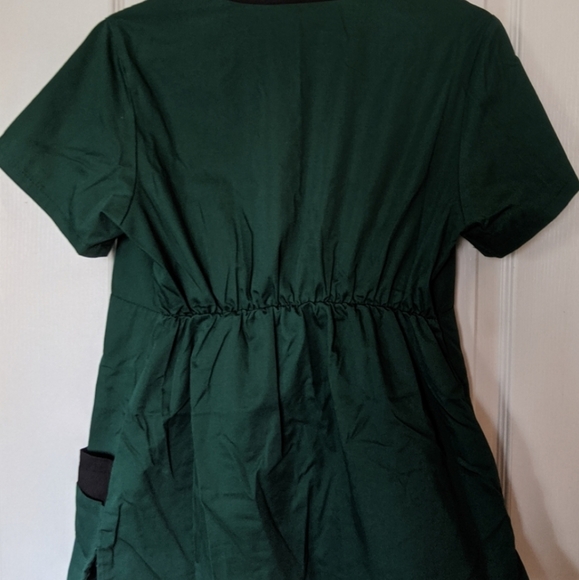 3/$30 Empire Waist Fitted Scrub Top - Picture 6 of 6